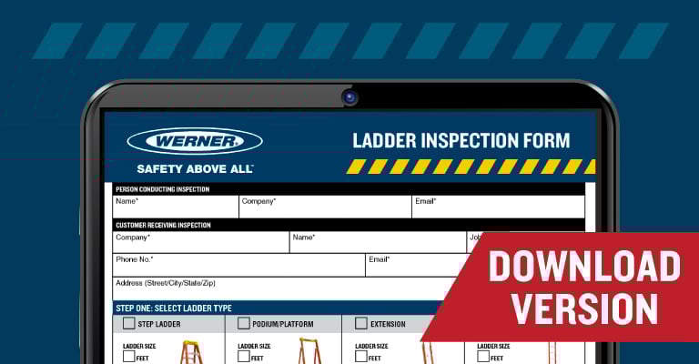 WERNER-Ladder-Inspection-Form-PDF