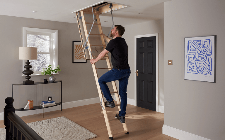 Werner Loft Ladders - Insulated Trapdoor