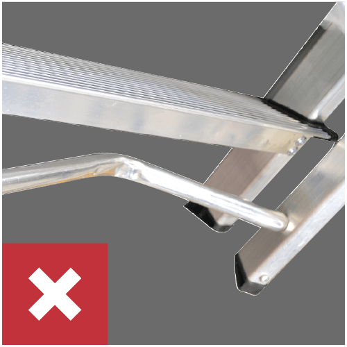 Werner Ladder Inspection Cross Tubes Wrong